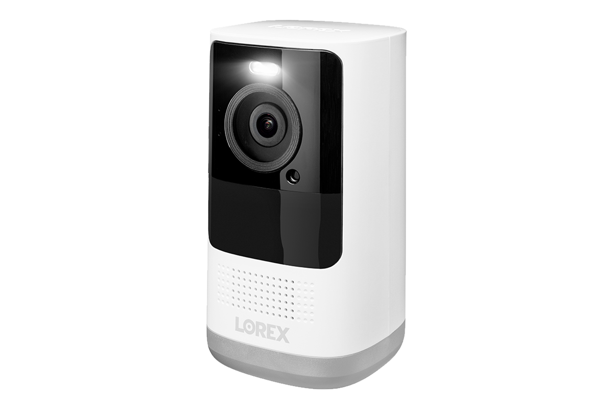 Lorex Smart Home Security Center with Two 2K Battery Cameras and Range Extender