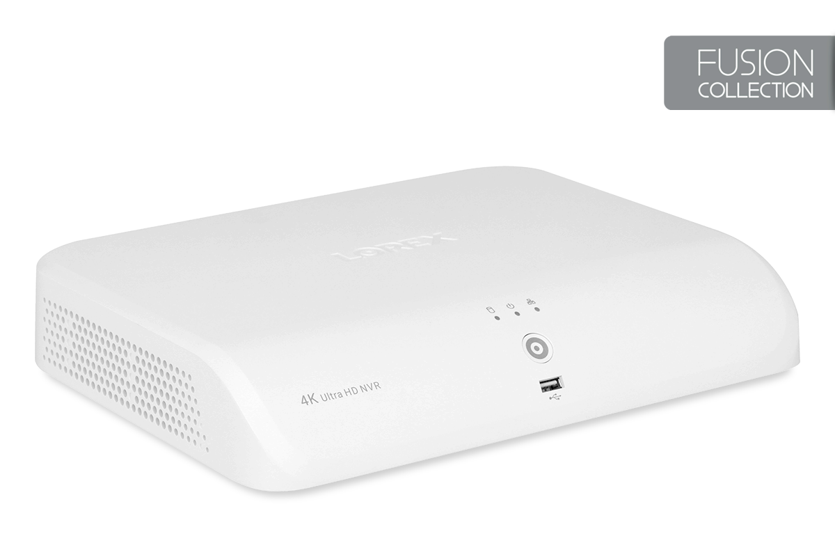 Lorex 4K (8 Camera Capable) NVR with Smart Motion Detection, Voice Control and Fusion Capabilities - Open Box