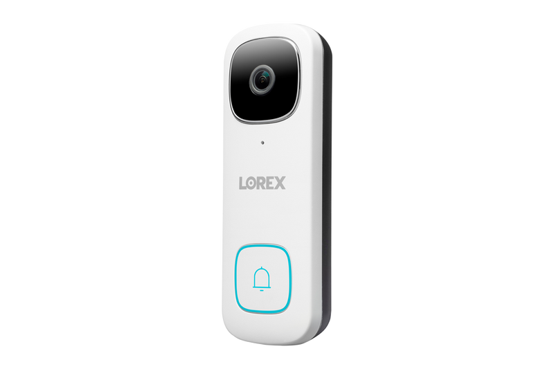 2K Wi-Fi Video Doorbell with Person Detection (Wired), Single
