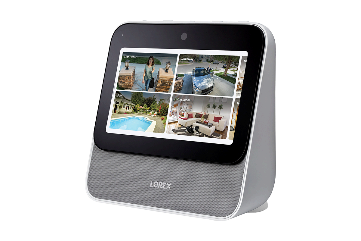 Lorex Smart Home Security Center with Two 2K Battery Cameras and Range Extender