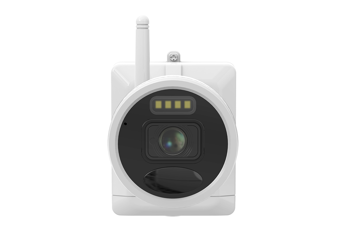 Lorex 2K Wire-Free System with 4 Battery-Operated Active Deterrence Cameras and Person Detection